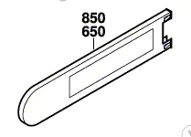 Protège chaine réf. 1 605 510 329 BOSCH